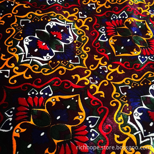 Middle East Style Polyester Warp Velvet Fabric Wholesale